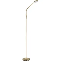 Stehleuchte SILVIO (LBH 52x20x173 cm) - gold - LBH 52x20x173 cm