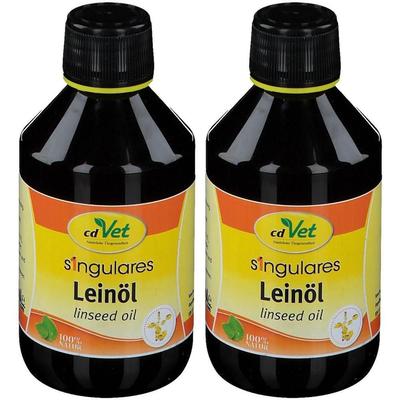 Singulares Leinöl vet. 2x 2x250 ml Öl