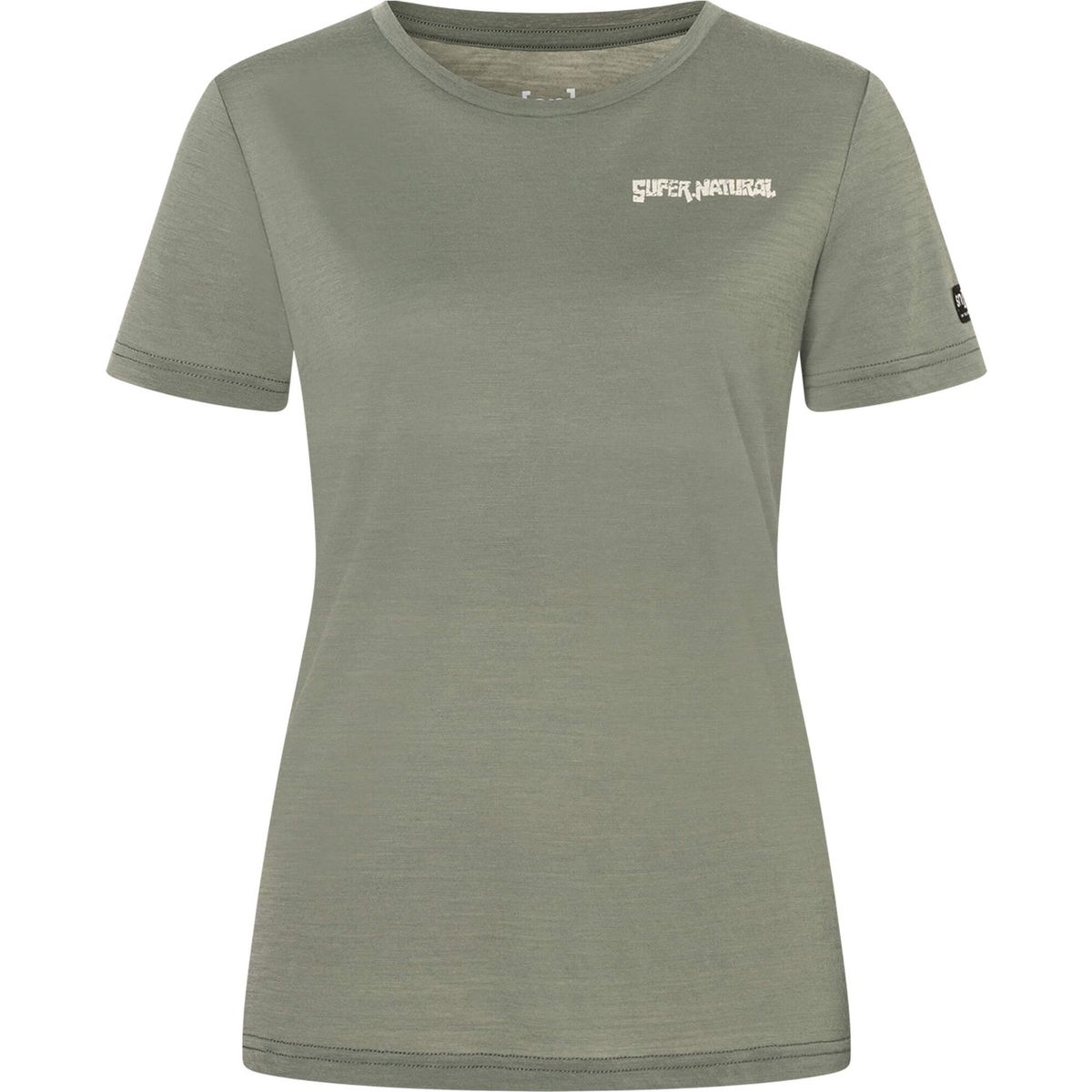 Super.Natural W Peak Lovers Tee eucalyptus/tapioca (20J) L SNWP0326320JL