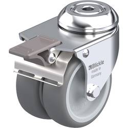 Blickle 343418 LMDA-TPA 75G-FI Doppel-Lenkrolle Rad-Durchmesser: 75 mm Tragfähigkeit (max.): 100 kg 1 St.