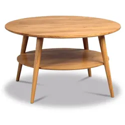 Couchtisch Stella Holz Braun Wildeiche