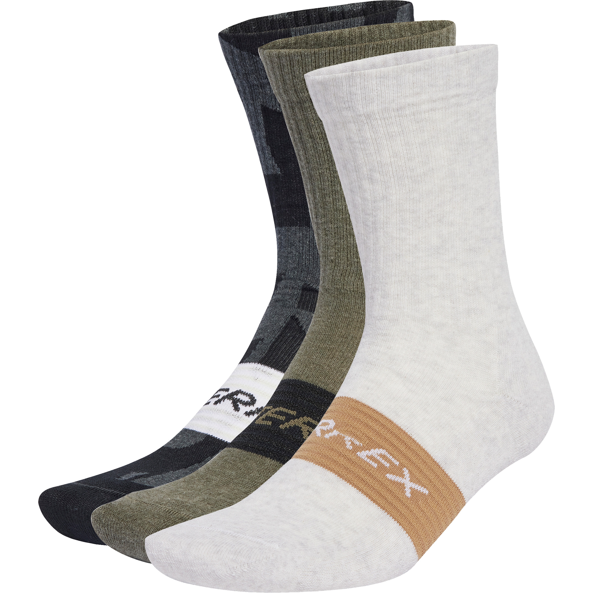 adidas Terrex Multi 3er Pack Herren Freizeitsocken mehrfarbig Größe 40 Lifestyle Widerstandsfähig