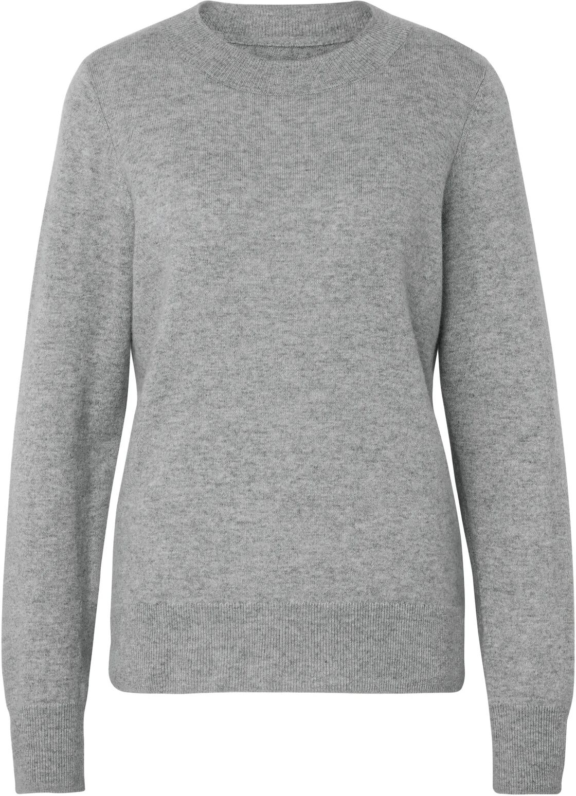 Tchibo - Strickpullover mit Cashmere - Damen - Gr. S - grau