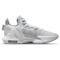 Nike, Herren, Wanderschuhe, Lebron Witness 6 Basketballschuh (45), Weiss