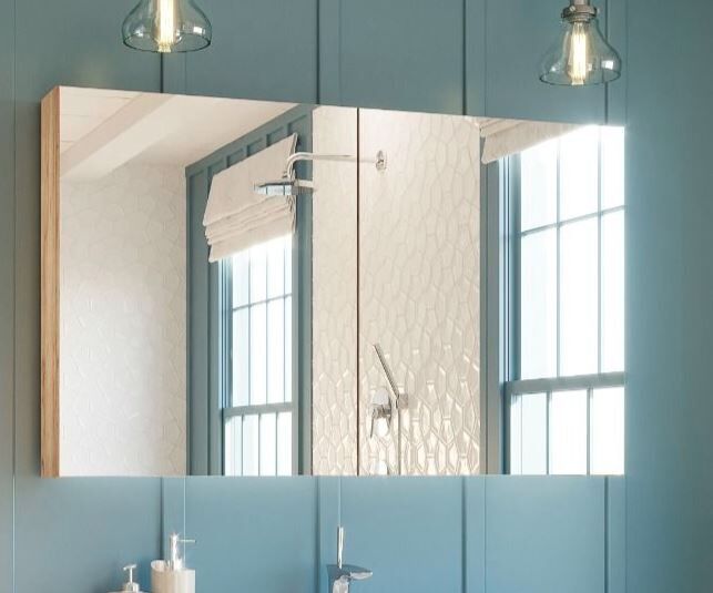 Linda E120 Speilskap Oak K003