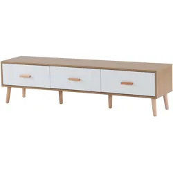 TV-MÖBEL Heller Holzoptik 150/35/39 cm