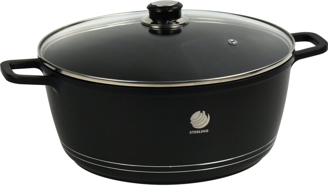 Latitude Run Birkle Non-Stick Glass Braiser with Lid 11.4
