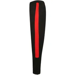 Finden & Hales, Herren, Sporthose, Adults Knitted Tracksuit Pants (S), Schwarz, Rot, Mehrfarbig