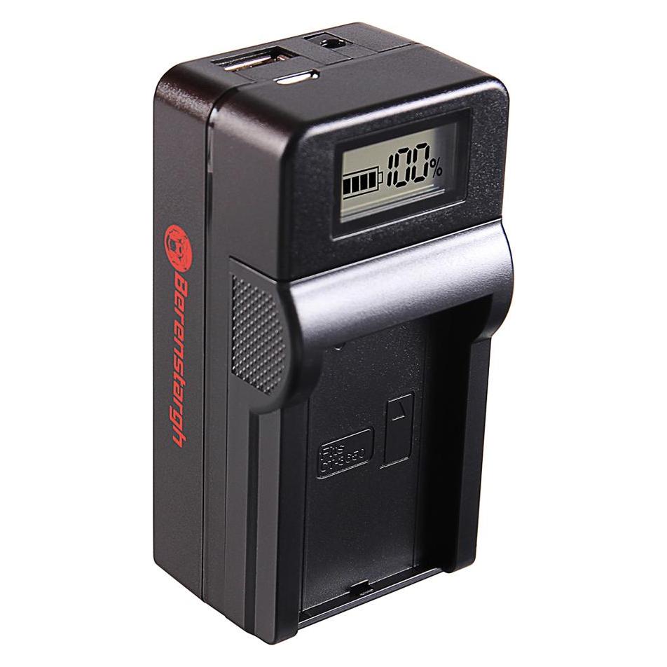 Berenstargh Synchron USB Ladegerät f. Contour GPS Contour CT-3650 HD 1080P (Kamera Akku Ladegerät) (61064378)