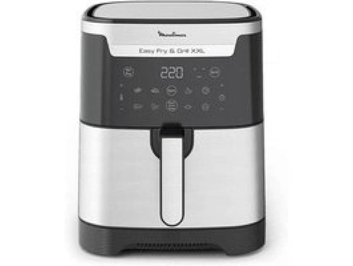 Friteuse à air chaud et grill Moulinex Easy Fry et Grill Digital 2-en-1 XXL EY801D10 1800 W Inox