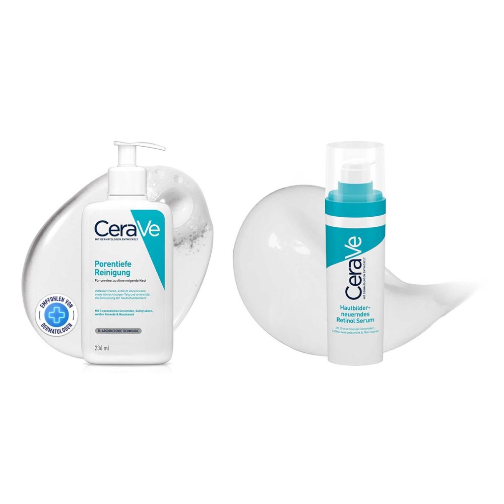 L'Oreal Deutschland GmbH Geschäftsbereich CeraVe CeraVe Set für unreine Haut: Reinigung & Retinol Serum 08105190