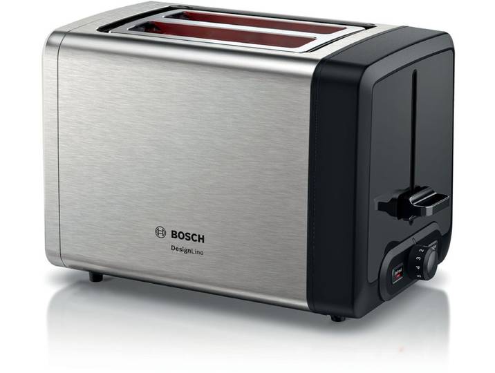 Bosch Kompakt Toaster, DesignLine, Edelstahl, TAT4P420, ID TAT4P420