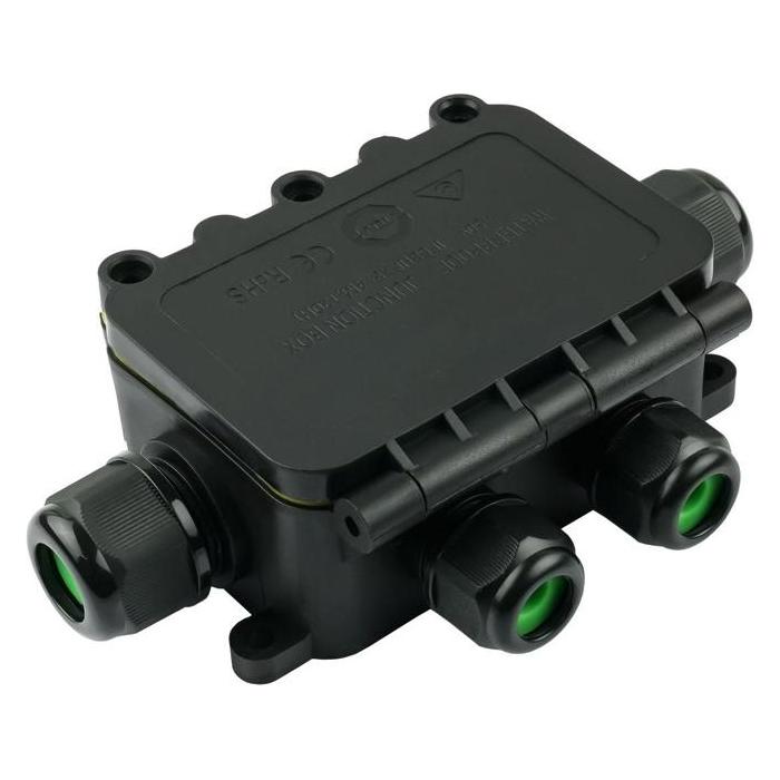 Varia Abzweigdose 4 Wege, werkzeuglos, staub- & wasserdicht IP68 (426390)