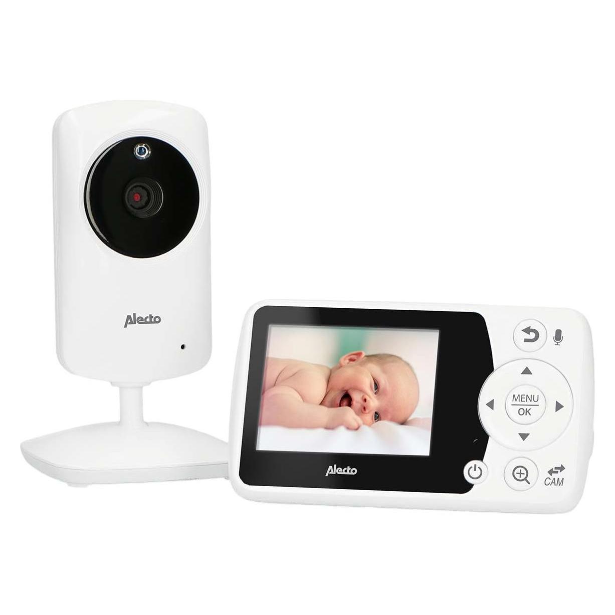 Alecto DVM-64 mit Kamera (Babyphone mit Kamera, 300 m) (DVM-64)