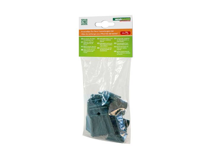 Windhager Ersatzclips Flexi-Tunnelbogen-Set 20 Stück
