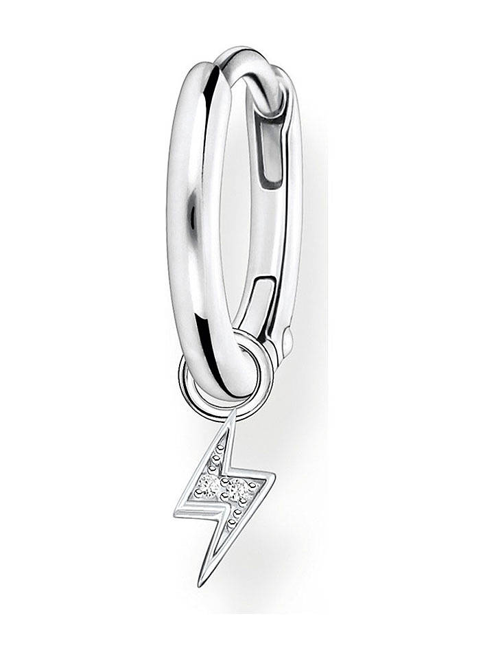 Thomas Sabo Silber-Creole mit Edelsteinen - onesize