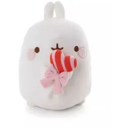 Nici: Molang, der Hase mit Lutscher, Plüschfigur – 12 cm