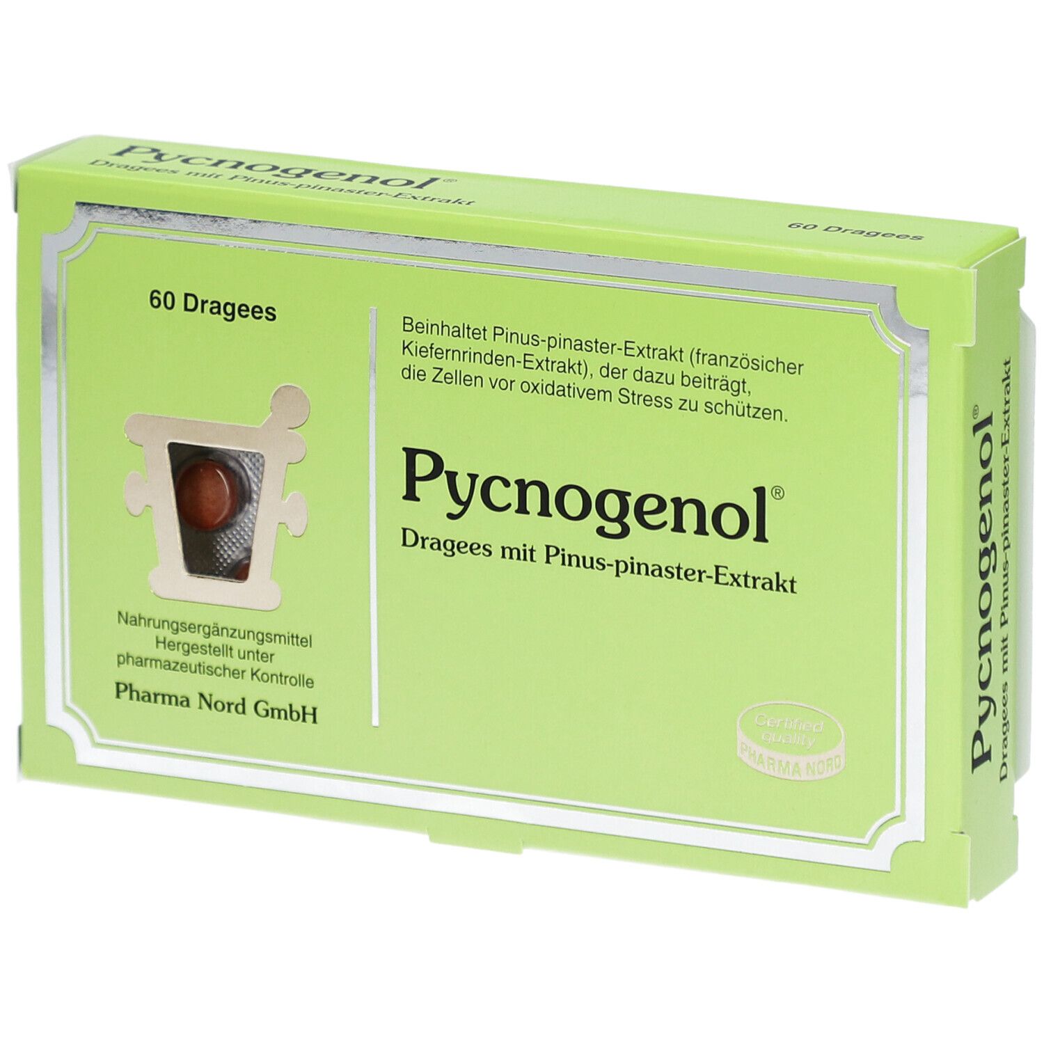 Pycnogenol Kiefernrindenextrakt Pharma Nord Drag. 60 St Dragees
