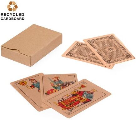 Jeu de Cartes Brisca Personnalisé carton recyclé
