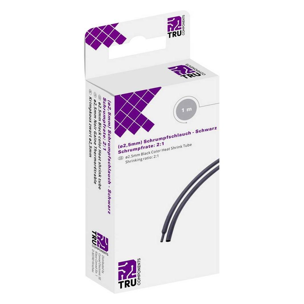 Tru Components Schrumpfschlauch-Set dünnwandig - 2:1 (T1904CA028)