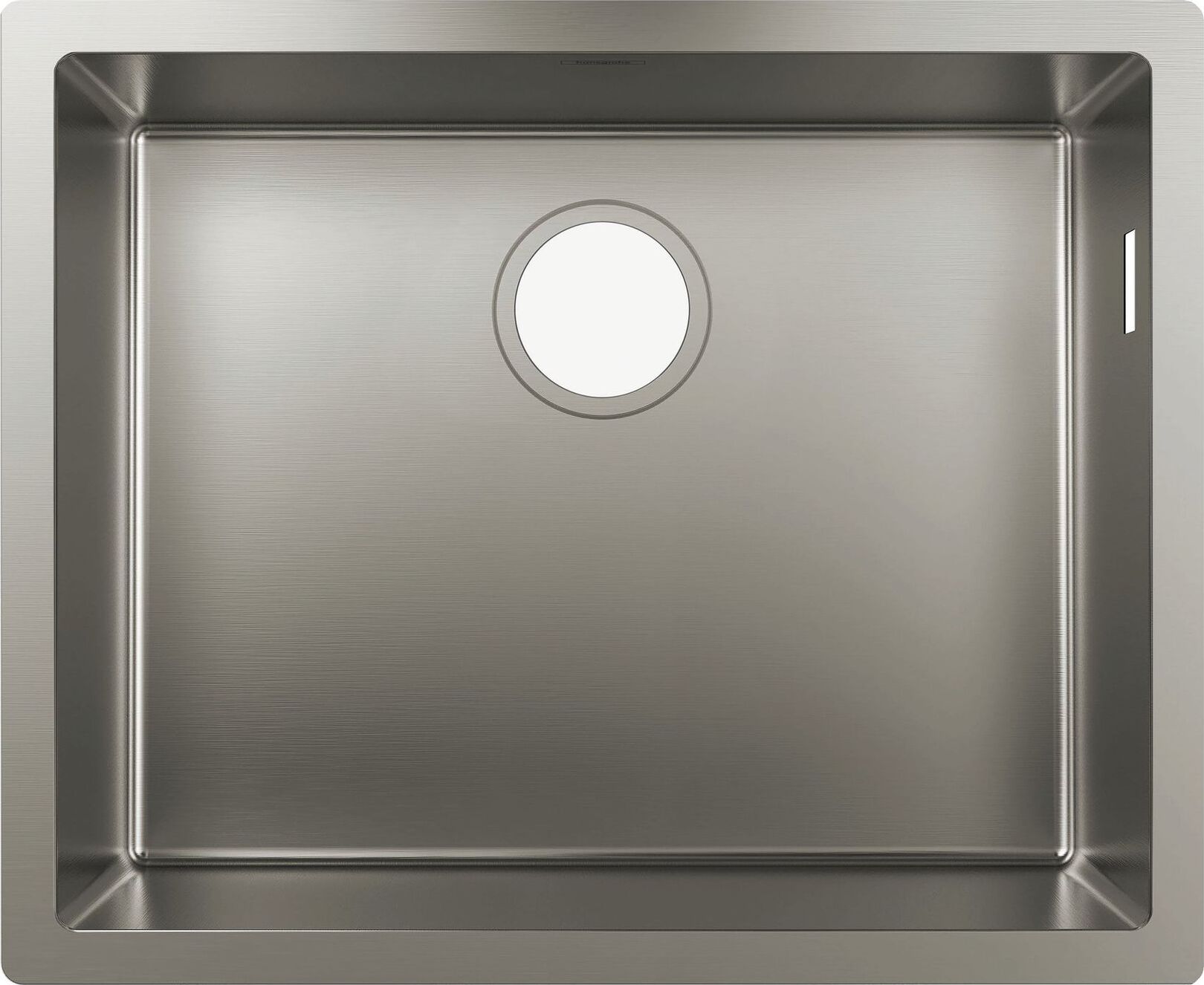 hansgrohe Küchenspüle, Unterbau 500 mm für 600 mm Unterschrank, edelstahl