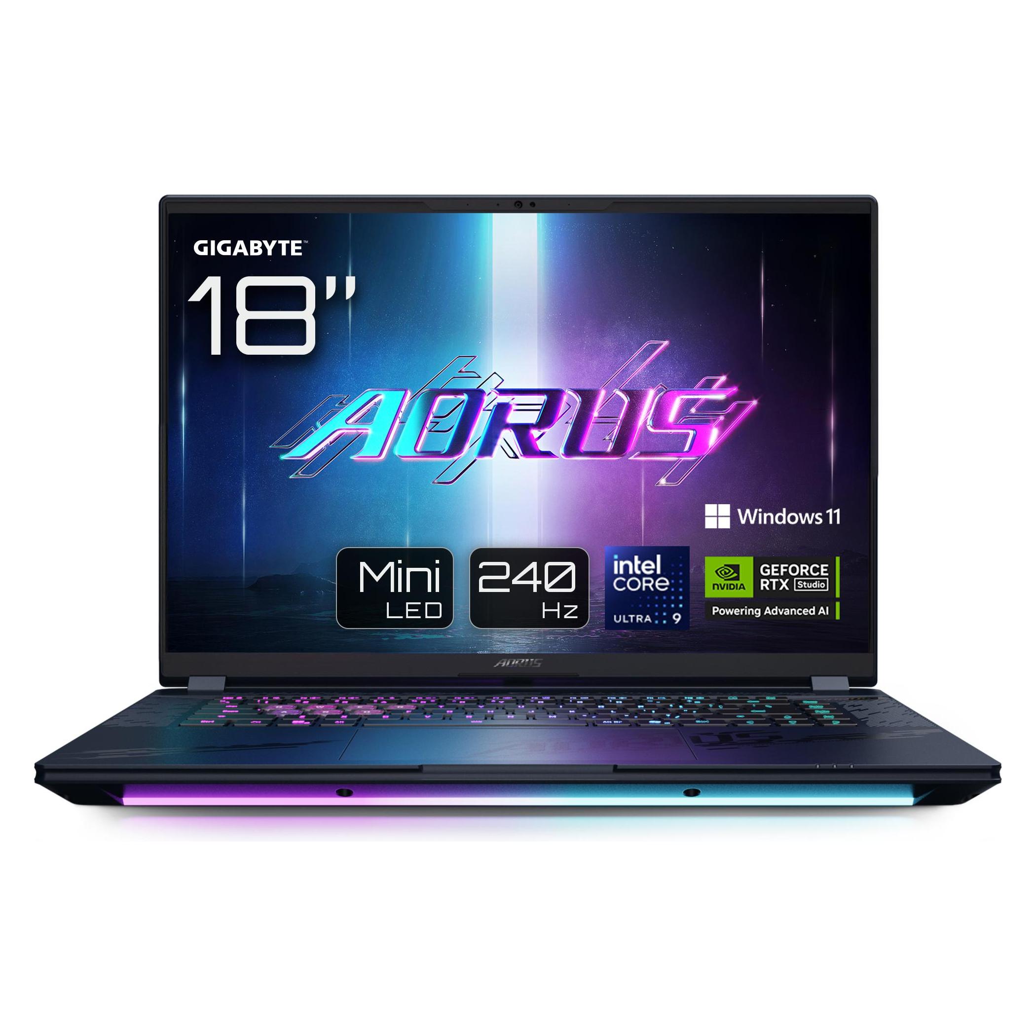 Gigabyte Aorus Master 18 (18", 2000 GB, 32 GB, Eng. Int.) (BZHC6EED65SP)