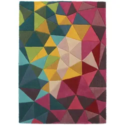 WOLLTEPPICH DERWENT, geometrisch, Bunt, 200 x 290 cm