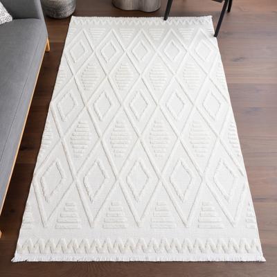 Nuloom Annaka Trellis Fringe Area Rug