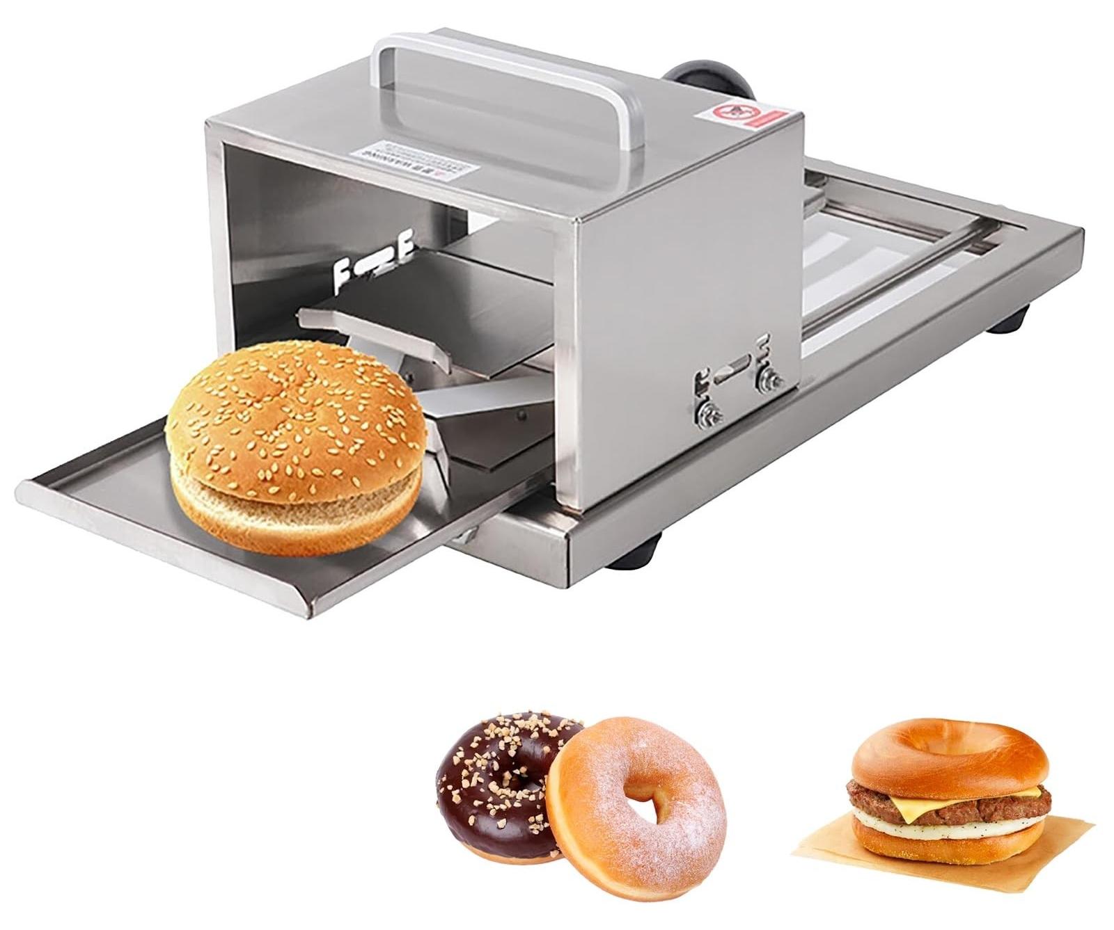 Manuelle Brot-Schneidemaschine für gleichmäßige Schnitte