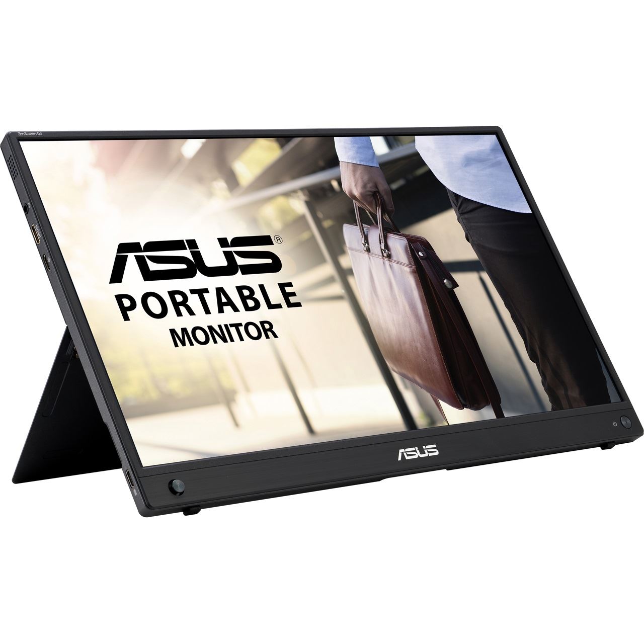 15,6" (39,62cm) Asus ZenScreen Go MB16AWP schwarz 1920x1080 1xMini-HDMI / 1x USB-C mit Displayport