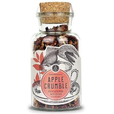 Ankerkraut Apple Crumble Früchtetee, Korkenglas