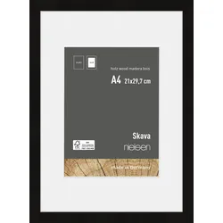 Bilderrahmen SKAVA (BH 21x29,70 cm) - schwarz - BH 21x29,70 cm