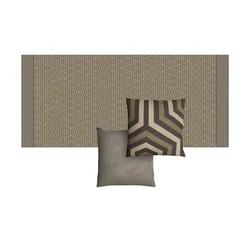 Outdoor-Teppich  Vivid-Set , braun , Synthetische Fasern , Maße (cm): B: 80