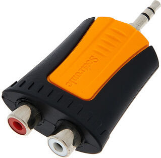 Seetronic MMJ3-2RF Adapter 3,5mm 2x RCA