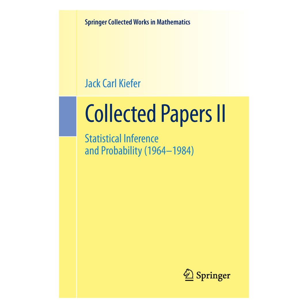 Springer Collected Papers II (Englisch, Softcover, Jack Carl Kiefer) (55603009)