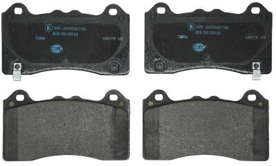 HELLA 8DB 355 025-831 Brake pad set