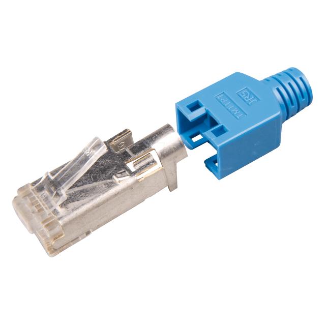 EFB Elektronik Hersteller: HIROSE RJ45-Hirose Stecker STP, TM11 blau, 100 Stück, 3 Elemente, Cat. 5e Bis 100 MHz... (Netzwerk Zubehör) (H7540.7-100)