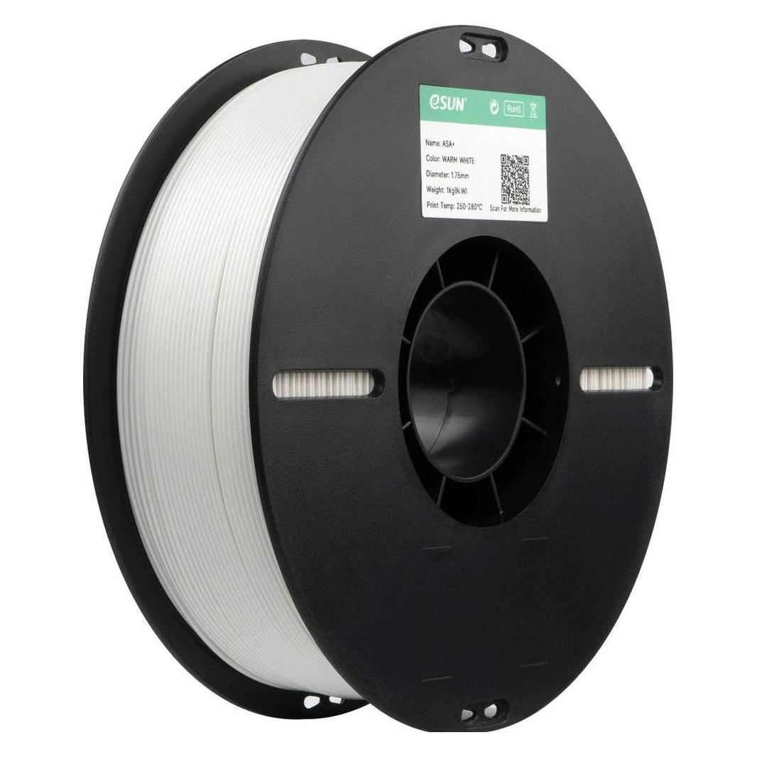 eSUN ASA+ 1,75mm WARM WHITE 1kg (ASA, 1000 g, 1.75 mm) (ASA+P175WW1)