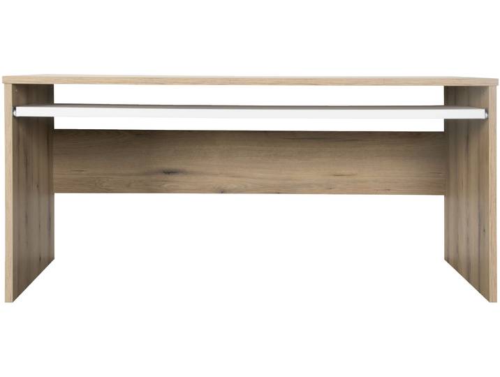 VOGL Möbelfabrik Barrie mit 2-farbigem Tastaturauszug in 2 Breiten, 2,5 cm Tischplattenstärke, Made in Germany