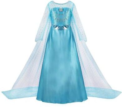 Uplift Treasures Girls Princess Cosplay Dress Costume For Kids 7 size 100