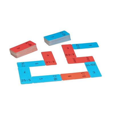 Domino Division im 100er Zahlenraum