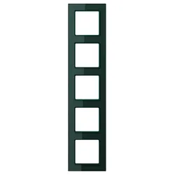 Jung Glasrahmen 5fach AC 585 GL SG
