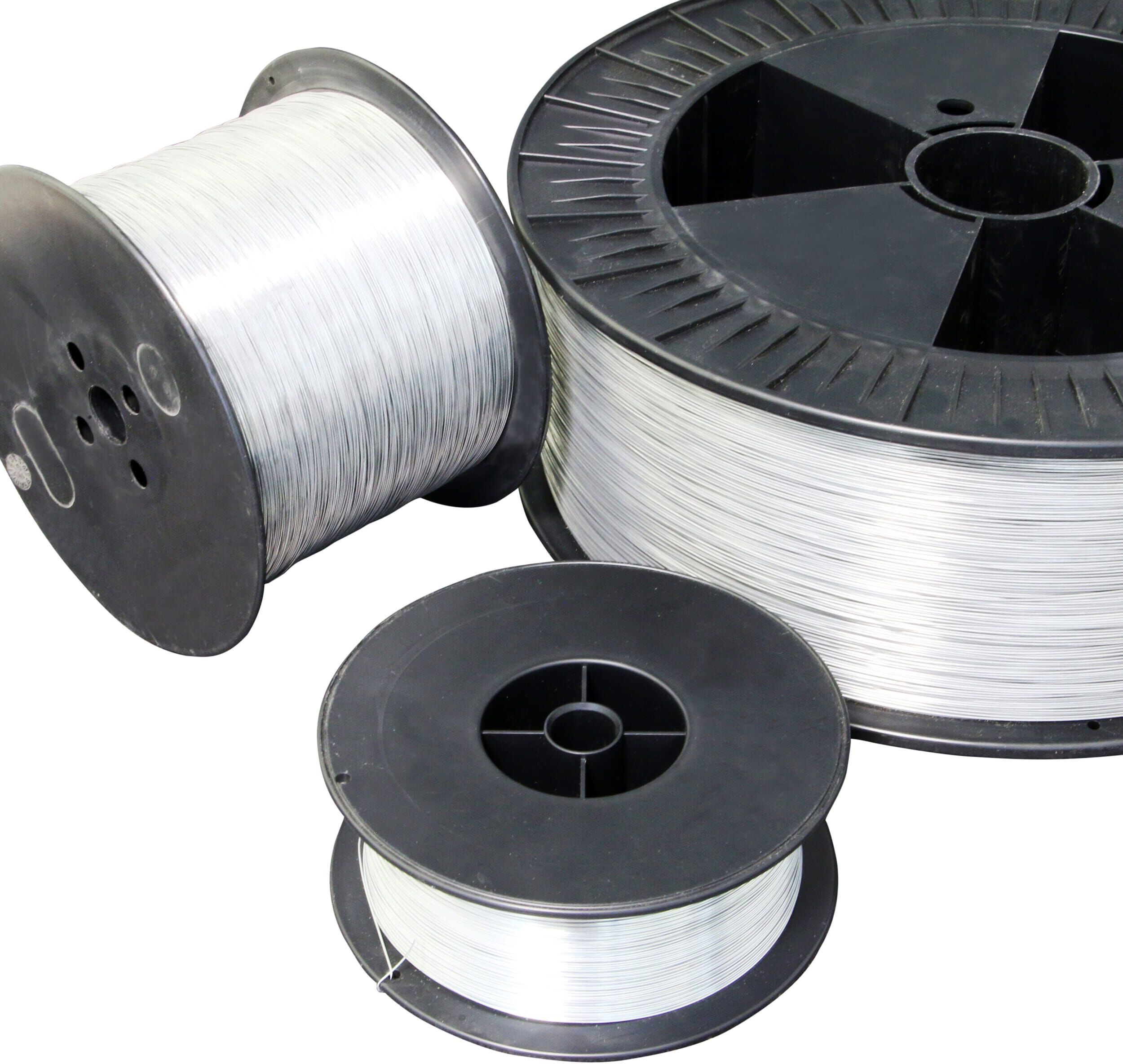 SPRINTIS Fil de fer à relier bobine d’environ 2 kg   argent   0,75 mm   No. 22 - ⌀ 0,75 mm