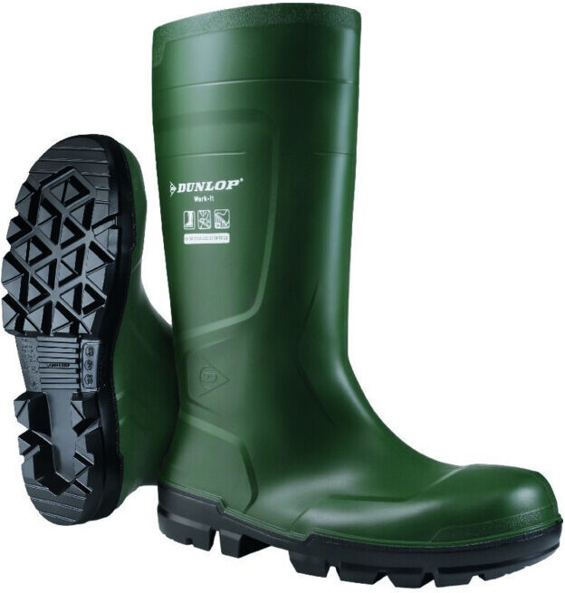 Dunlop Bottes WORK-IT JAUNE PVC SR LO LG S5 Taille 36 (NB2JF01.36)