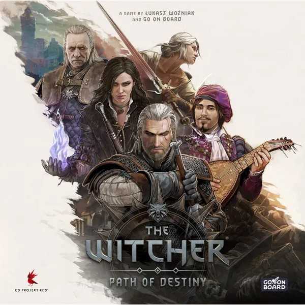 Go On Board The Witcher: Path of Destiny (Standard Version) - Competitive Tableau-Building Card Game for 1–5 Players, Set in the Witcher Universe