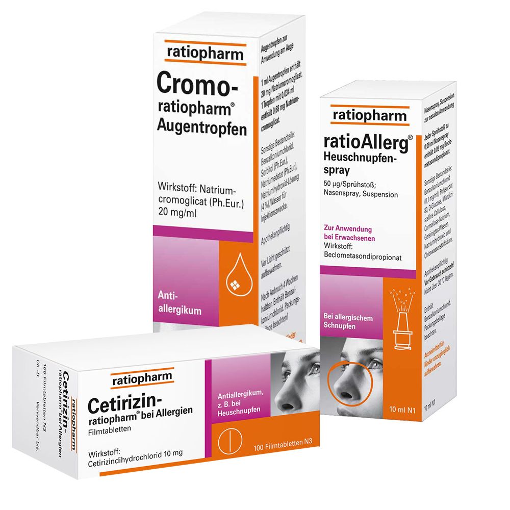 ratiopharm Allergie-Set komplett 1 St Set
