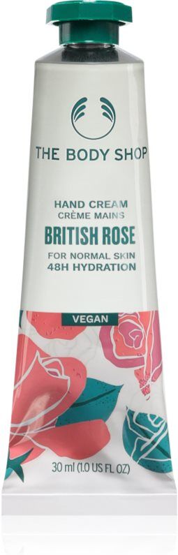 The Body Shop British Rose Hand Cream crème hydratante mains 30 ml