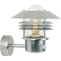Nordlux Sensorleuchte VEJERS SENSOR Außenwandleuchte, E27, IP54, verzinkt NORD-25101031