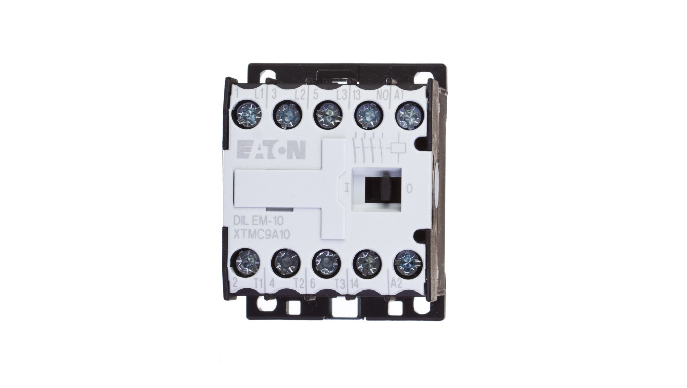 Eaton Vermogensschakelaar DILEM-10, 3 polen, 9A, 1 NO contact, 110V AC