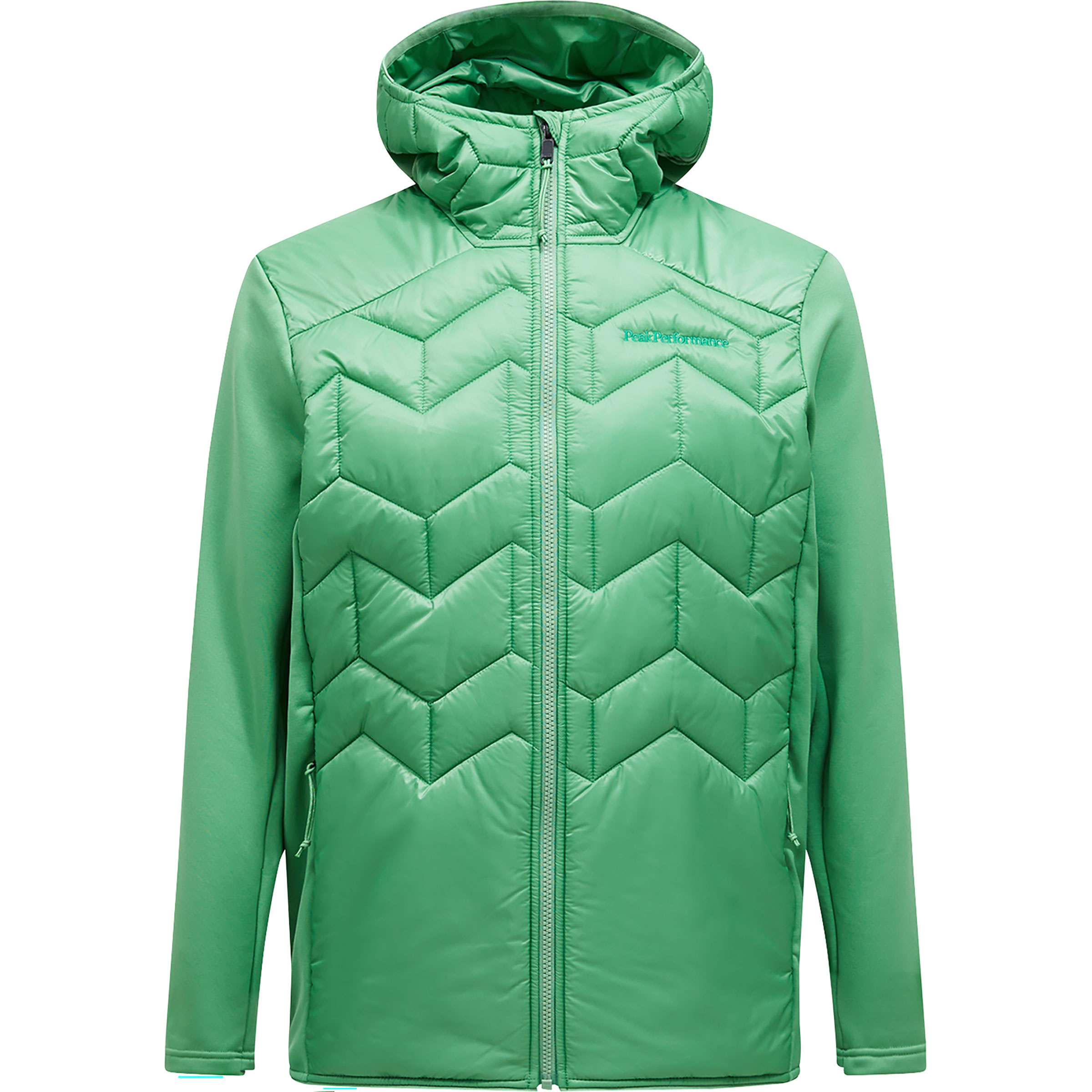 Peak Performance Elevate Liner Hybrid Herren Kunstfaserjacke gruen Größe M Lifestyle Isolierend Wasserabweisend